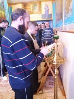 Сегодня с братией Часовни Благоразумного Разбойника помолились Святой Вмчц.Анастасии Узорешительницы