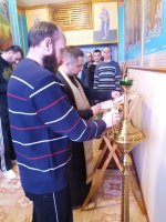 Сегодня с братией Часовни Благоразумного Разбойника помолились Святой Вмчц.Анастасии Узорешительницы