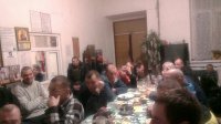 Руководитель БО ЦСА"ПРЕОБРАЖЕНИЕ" протоиерей Валентин Дорощук,провел молебен Святому Великомученику и Целителю Пантелеимону с чтением Акафиста