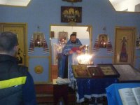 Руководитель БО ЦСА"ПРЕОБРАЖЕНИЕ" протоиерей Валентин Дорощук,провел молебен Святому Великомученику и Целителю Пантелеимону с чтением Акафиста