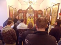 Соборне богослужіння з нагоди Хрещення Господнього відбулось у Дніпропетровській установі виконання покарань (№4)