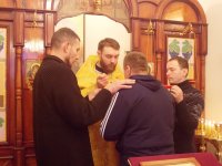 Соборне богослужіння з нагоди Хрещення Господнього відбулось у Дніпропетровській установі виконання покарань (№4)