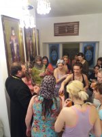 посетили женскую общину Храма в честь Иконы Божией Матери "Живоносный Источник",