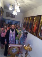 посетили женскую общину Храма в честь Иконы Божией Матери "Живоносный Источник",