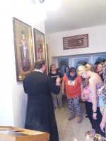 посетили женскую общину Храма в честь Иконы Божией Матери "Живоносный Источник",