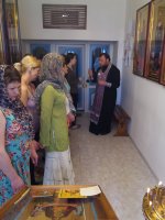 посетили женскую общину Храма в честь Иконы Божией Матери "Живоносный Источник",