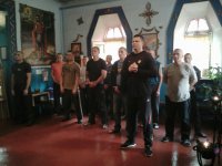 24 июня руководитель БО ЦСА Преображение протоиерей О. Валентин Дорощук сослужил в храме Святой Вмчц.Анастасии Узорешительницы