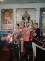 24 июня руководитель БО ЦСА Преображение протоиерей О. Валентин Дорощук сослужил в храме Святой Вмчц.Анастасии Узорешительницы