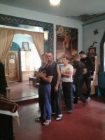 24 июня руководитель БО ЦСА Преображение протоиерей О. Валентин Дорощук сослужил в храме Святой Вмчц.Анастасии Узорешительницы