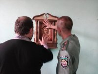 Перший молебень відбувся в Каплиці Паісія Святогорця у Дніпровській установі виконання покарань (№4)