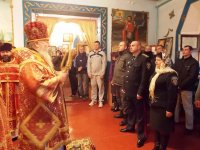 Архіпастирське богослужіння у Дніпровській виправній колонії (№89)