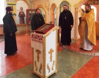 Духовенство Дніпропетровської єпархії Української Православної Церкви відвідало Жовтоводську виправну колонію (№26)