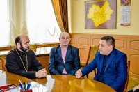 Представники Дніпропетровської єпархії Української Православної Церкви зустрілись з керівництвом Південно-Східного управління з питань виконання кримінальних покарань та пробації Міністерства Юстиції