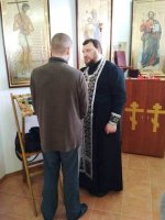 Сповідь та причастя чоловіків відбулось у Дніпровській установі виконання покарань (№4)