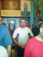 Літургія в Каплиці на честь Благорозумного Розбійника Дніпровської установи виконання покарань (№4)