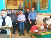 Літургія в Каплиці на честь Благорозумного Розбійника Дніпровської установи виконання покарань (№4)