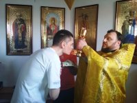 Сповідь та причастя ув’язнених відбулись у Дніпровській установі виконання покарань (№4)
