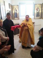 Літургія в Каплиці Образу Божої Матері «Живоносне Джерело» Дніпровської установи виконання покарань (№4)