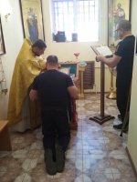 Літургія в Каплиці Миколи Чудотворця Дніпровської установи виконання покарань (№4)