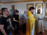 Храмове свято відбулося в каплиці Паісія Святогорця Дніпровської установи виконання покарань (№4)