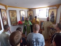 Храмове свято відбулося в каплиці Паісія Святогорця Дніпровської установи виконання покарань (№4)