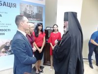 Духовенство Дніпропетровської єпархії Української православної Церкви взяло участь у відкритті Національної виставки