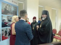 Духовенство Дніпропетровської єпархії Української православної Церкви взяло участь у відкритті Національної виставки